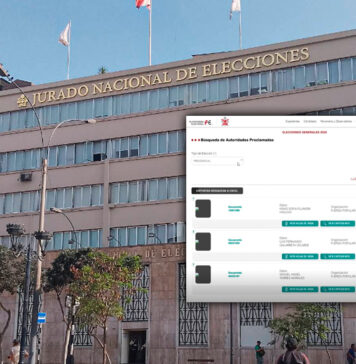 JNE mostró en su web oficial a Keiko Fujimori como presidenta electa y luego lo eliminó