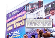 Trabajos adicionales en obra del Hospital de Virú se encuentran paralizados por presunta falta de pagos