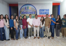 Jóvenes de La Esperanza fortalecen el comité “Jóvenes con Wilmer”