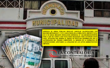 Municipio de Huanchaco autoriza ilegal pago por más de S/ 129 mil a Consorcio Vial OTG por obra vial