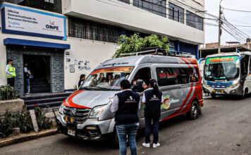 ONPE inicia en Trujillo despliegue de material electoral para este 7 de junio