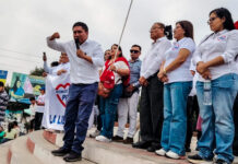 La Libertad: candidato Aldo Carlos promete un «shock de inversión” contra la extorsión