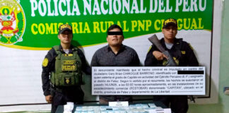 PNP detiene a capitán del Ejército por presunta extorsión en Pataz