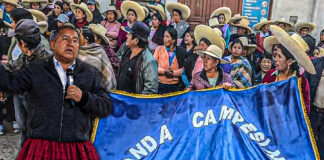 Ronderos también quieren ponerle polleras al alcalde de Huamachuco