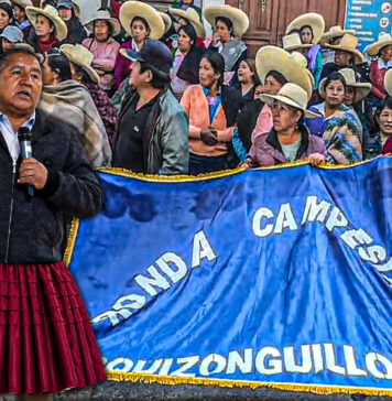 Ronderos también quieren ponerle polleras al alcalde de Huamachuco