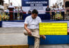 Ley electoral prohíbe a Mario Reyna participar en inauguración de obras y entrega de materiales