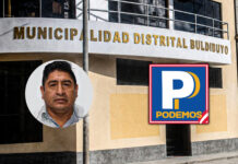Buldibuyo: candidato de Podemos Perú declaró ser operador minero y postula con regidor sentenciado