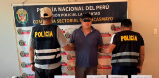 Pacasmayo: capturan a presunto microcomercializador con más de 2.8 kilos de droga