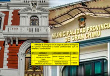 La Libertad: designan a nuevos jefes de OCI en la MPT y en la comuna de Gran Chimú