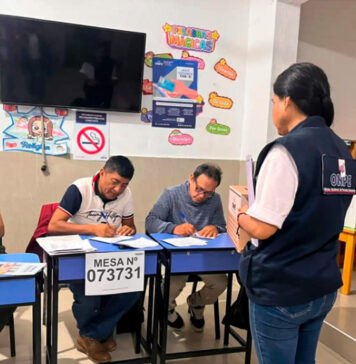 ONPE revela que participación ciudadana en elecciones de segunda vuelta fue de 72%