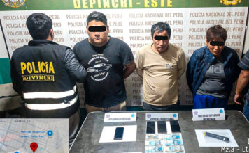 Capturan a tres sujetos acusados de exigir cupo de S/10 mil a comerciante en El Porvenir