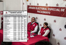 JEE de Pacasmayo admitió 14 listas de candidatos en la provincia de Ascope