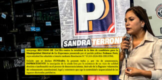 Presentan tacha contra lista de Podemos Perú en La Esperanza por vicio en democracia interna