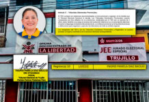 Candidata Sandra Terrones señala que tacha en contra de su lista ha sido declarada infundada