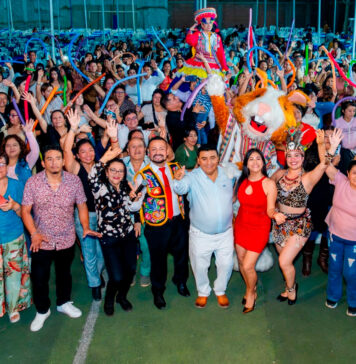 Dirigentes vecinales y líderes de la esperanza celebran cumpleaños a Wilmer Sánchez