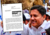 Podemos Perú envía documentos al JEE para subsanar observaciones a lista de Elías Rodríguez