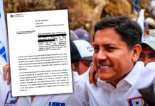 Podemos Perú envía documentos al JEE para subsanar observaciones a lista de Elías Rodríguez