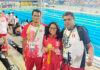 Nadadora Yasmin Silva ganó medalla de oro en Colombia