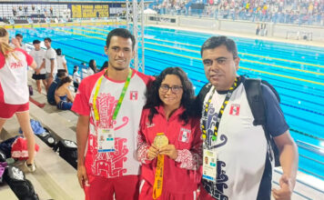 Nadadora Yasmin Silva ganó medalla de oro en Colombia