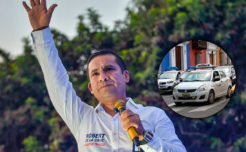 Candidato Robert de la Cruz propone seguro de vida y vivienda para taxistas
