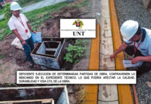 Trujillo: Contraloría advierte trabajos deficientes en obra de la UNT