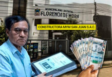 Florencia de Mora: Constructora MYM San Juan solo ha contratado con gestión de Wilson Toribio y ya recibió más de S/ 500 mil