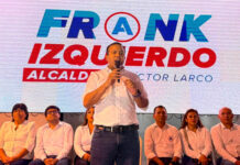 Frank Izquierdo: «mi prioridad como gestión será erradicar la delincuencia»