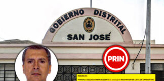 PRIN: JEE declara improcedente lista de Santiago Ramírez para la alcaldía de San José