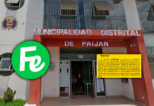 JNE otorga plazo excepcional a Fe en el Perú para inscribir lista de candidatos a la municipalidad de Paiján
