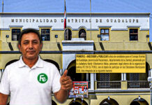 Lista de candidatos de Fe en el Perú queda inscrita para la alcaldía distrital de Guadalupe