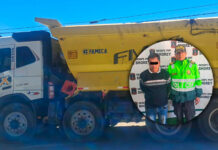 Detienen a hombre acusado de trasladar 30 toneladas de mineral sin autorización en Shorey