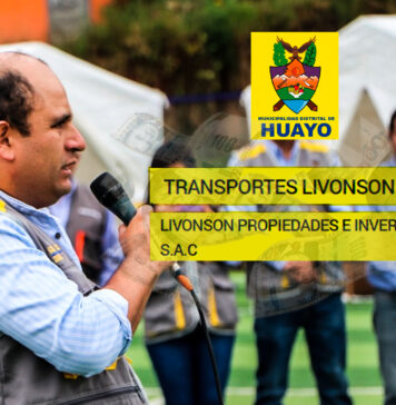 Dos empresas con los mismos dueños obtuvieron contratos por casi S/500 mil en el municipio de Huayo