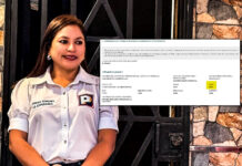 Candidata Sandra Terrones no declara lugar de trabajo ni ocupación durante el 2026