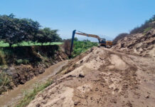 Limpieza del dren DV 4.0 protegerá a 700 agricultores de Huancaco y Santa Clara