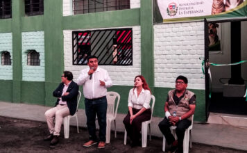 Inician construcción de nuevas pistas y veredas en calles Benito Juárez y José Martí en La Esperanza