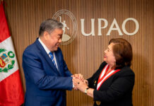 Embajador de China visitó la UPAO y anunció futuras alianzas académicas para los estudiantes