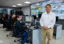 Alcalde Wilmer Sánchez presenta proyecto de 150 cámaras de videovigilancia con 80 botones de pánico para colegios en La Esperanza