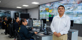 Alcalde Wilmer Sánchez presenta proyecto de 150 cámaras de videovigilancia con 80 botones de pánico para colegios en La Esperanza