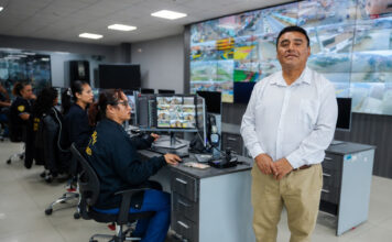 Alcalde Wilmer Sánchez presenta proyecto de 150 cámaras de videovigilancia con 80 botones de pánico para colegios en La Esperanza