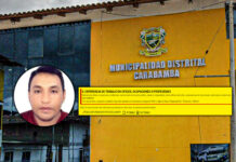Carabamba: candidato César Vega declara no registrar experiencia laboral ante el JNE