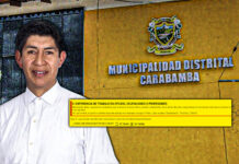 Carabamba: candidato William Cabrera declara no tener experiencia laboral