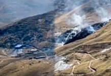 Otuzco: ronderos destruyen minas ilegales cerca de las lagunas de San Lorenzo