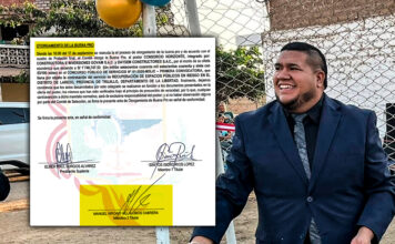 Manuel Hiroaki firmó buena pro de S/1.7 millones en municipio de Laredo pese a estar de licencia