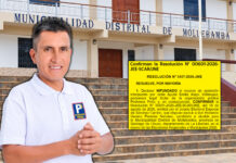 JNE confirma exclusión de Genaro Paredes a la alcaldía de Mollebamba