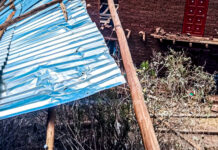 La Libertad: vientos fuertes afectan unas 15 viviendas en Sartimbamba
