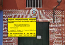 Mininter: designan nuevo subprefecto distrital de Huaso
