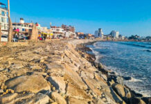 MTC culmina trabajos de mantenimiento del enrocado en balneario de Huanchaco
