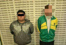 Detienen a sujeto y a menor de 17 años acusados de extorsionar y disparar contra vivienda en Virú