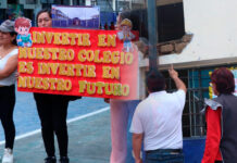 Cerca de 2 mil escolares estudian en colegio declarado en riesgo alto en El Porvenir