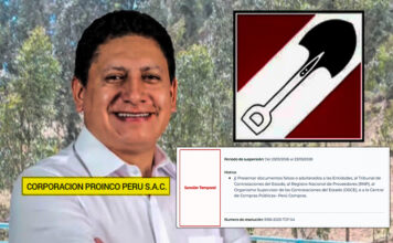 Empresa de candidato Lucho Rodríguez está inhabilitada hasta el 2028 por presentar documentos falsos
